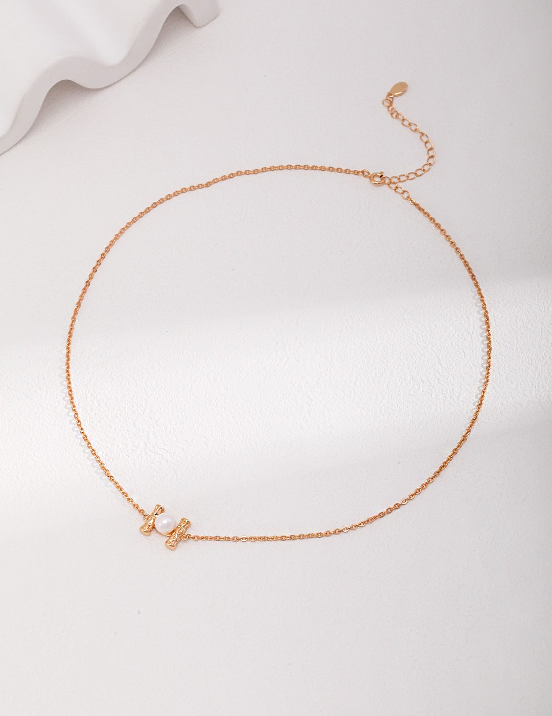"Halo" Chic 18K Gold Natural Pearl Choker-love story jewelry